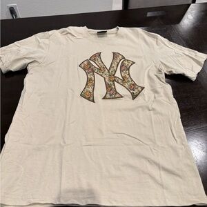 NY Floral Print Shirt